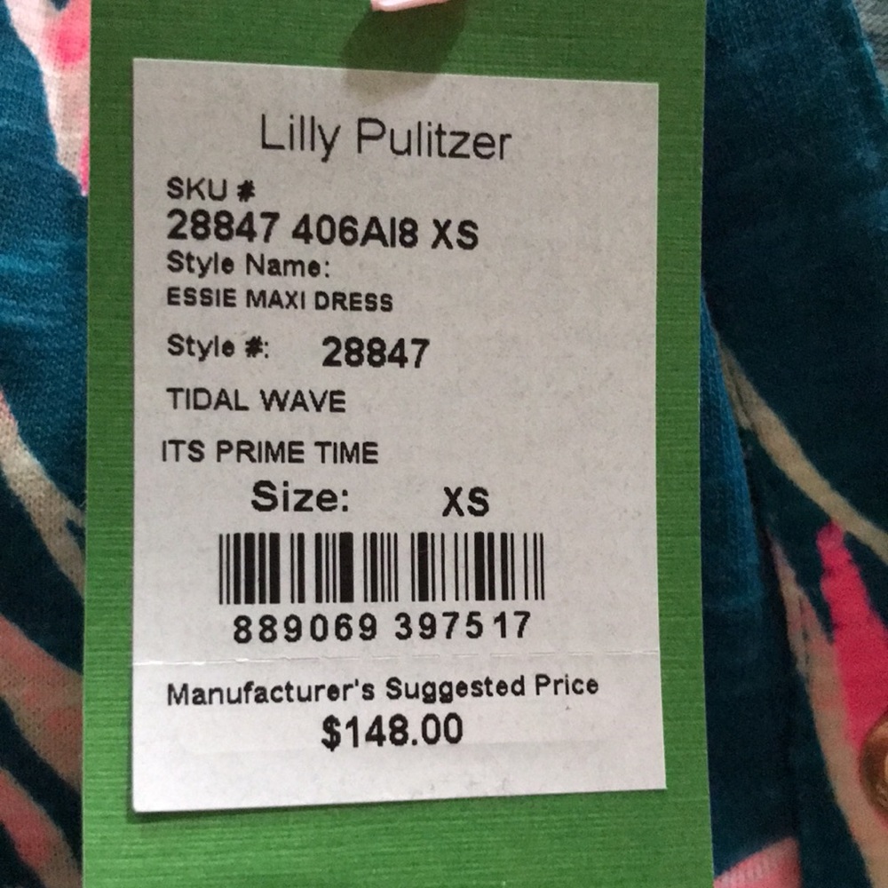 Lilly Pulitzer Essie Maxi Dress size XS - Picture 4 of 7
